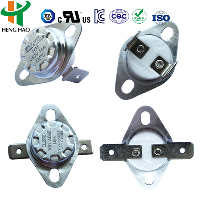 KSD301 thermostat  Temperature Controlled KSD201 Bimetal Thermostat For Automobile Cooling Fan