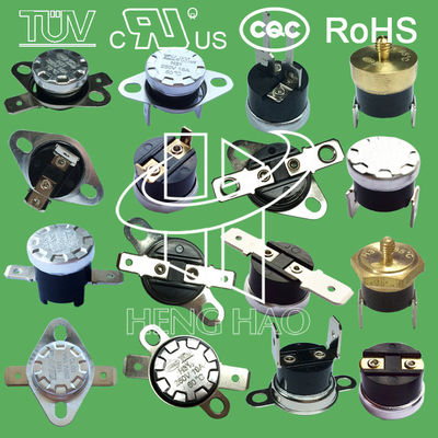 Bimetal Disc Temperature Switch. Electronics-Salon 10 PCS KSD301 Normally Open NO 40/°C Thermostat