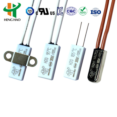 Normally Open BW-ABJ Thermal Protector , 250V 10A BW-ABS Temperature Switch