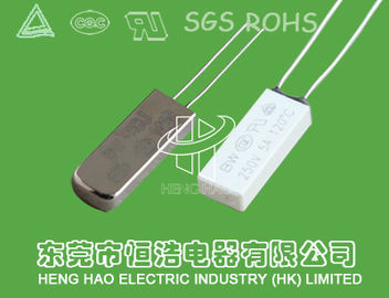 Normally Closed / Open Thermal Protection Switch , Ballast Use Temperature Cutout Switch