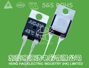 Normally Closed / Open Bimetal Thermal Switch , Touch Type Temperature Cutout Switch