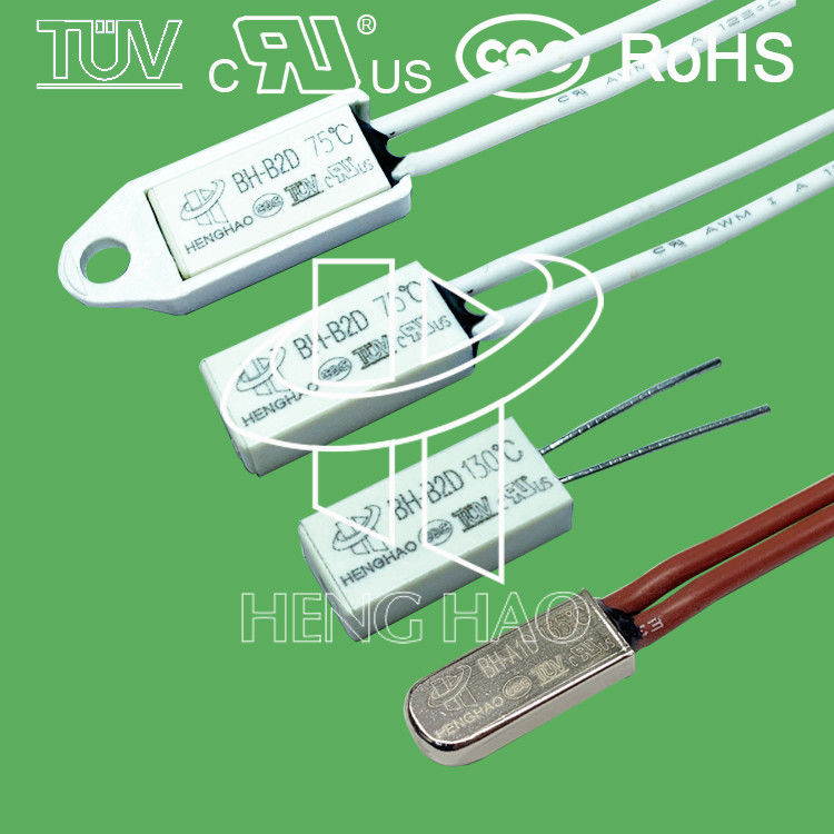 BHB2D overheat thermal Protection Switch rated 250v 5a Overload