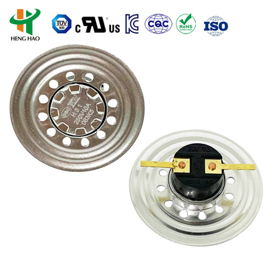 KSD301 Bimetallic Thermostat with 100000 Cycles 250V 16A and 0-250℃ Temperature Range