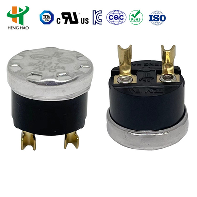 KSD301 Bimetallic Thermostat with 100000 Cycles 250V 16A and 0-250℃ Temperature Range
