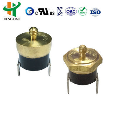 KSD301 Bimetal Thermostat with 100000 Cycles 250V 16A and 0~250℃ Temperature Range