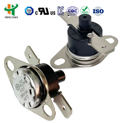 KSD301 Thermal Switch Bimetal Thermostat with 100000 Cycles Wide Temperature Range (-10~300°C) and Normally Closed Function