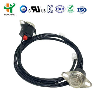 250V 16A Thermal Cut Off Switch Snap Action Bimetallic Thermostat