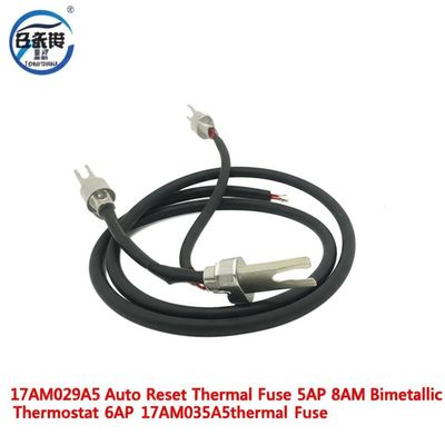 17AM Thermal Protector Bimetallic Thermostat with 0-250℃ Range Compact Design and Quick Accurate Action