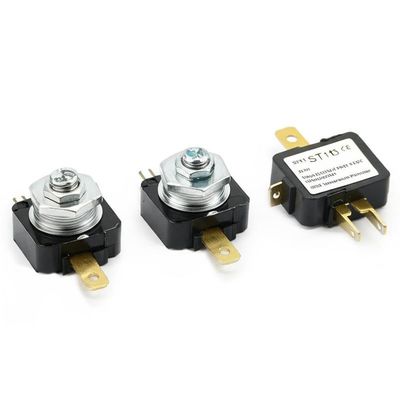 Bimetallic Thermostat and Thermal Protector with Normally Closed or Normally Open Contacts Auto Reset or Manual Reset Sealed Firmly for Reliable Over-Current and Over-Temperature Protection