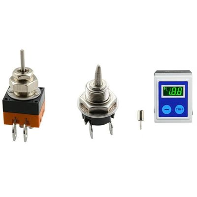 Bimetallic Thermostat Temperature Controller with 100000 Cycles 250V 16A and 0-250℃ Range