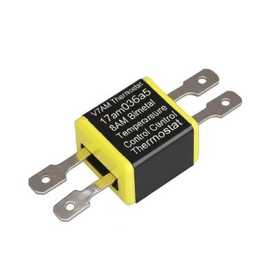 V7AM Bimetal Thermostat with 50-180°C Operating Range 10000 Life Cycles and AC-250V 10A Temperature Control Switch
