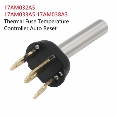 17AM032A5 17AM033A5 17AM038A3 Thermal Fuse Temperature Controller with 50-180°C Operating Range AC-250V 10A DC-16V 20A Auto Reset