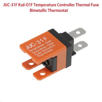 JUC-31F Ksd-O1f Temperature Controller Thermal Fuse with 0~150 Temperature Range Normally Closed or Open Auto or Manual Reset