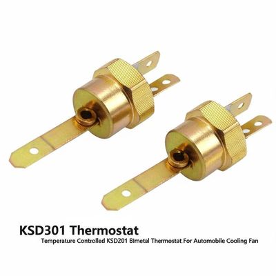 KSD301 thermostat  Temperature Controlled KSD201 Bimetal Thermostat For Automobile Cooling Fan