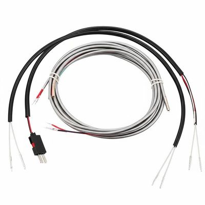 PT100 PT500 PT1000 Temperature Sensing Platinum Resistor Wire Harness NTC RTD Resistance Temperature Detector