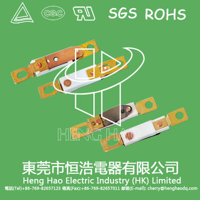 Auto Reset Bimetallic Thermostat with 100000 Cycles and 250V 16A for Dish Dryers and Stew Pots