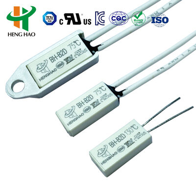 Metal Case Motor Thermal Overload Protection Fuse Electrical Equipment Usage 9700K thermostat